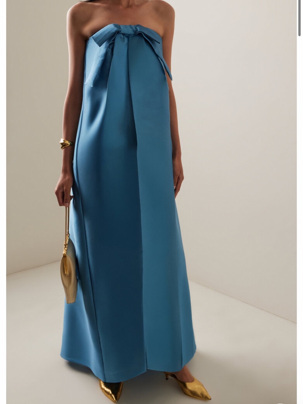 BERNADETTE Jacques Strapless Gown